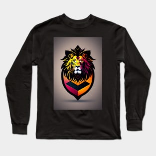 An abstract lion artwork Long Sleeve T-Shirt